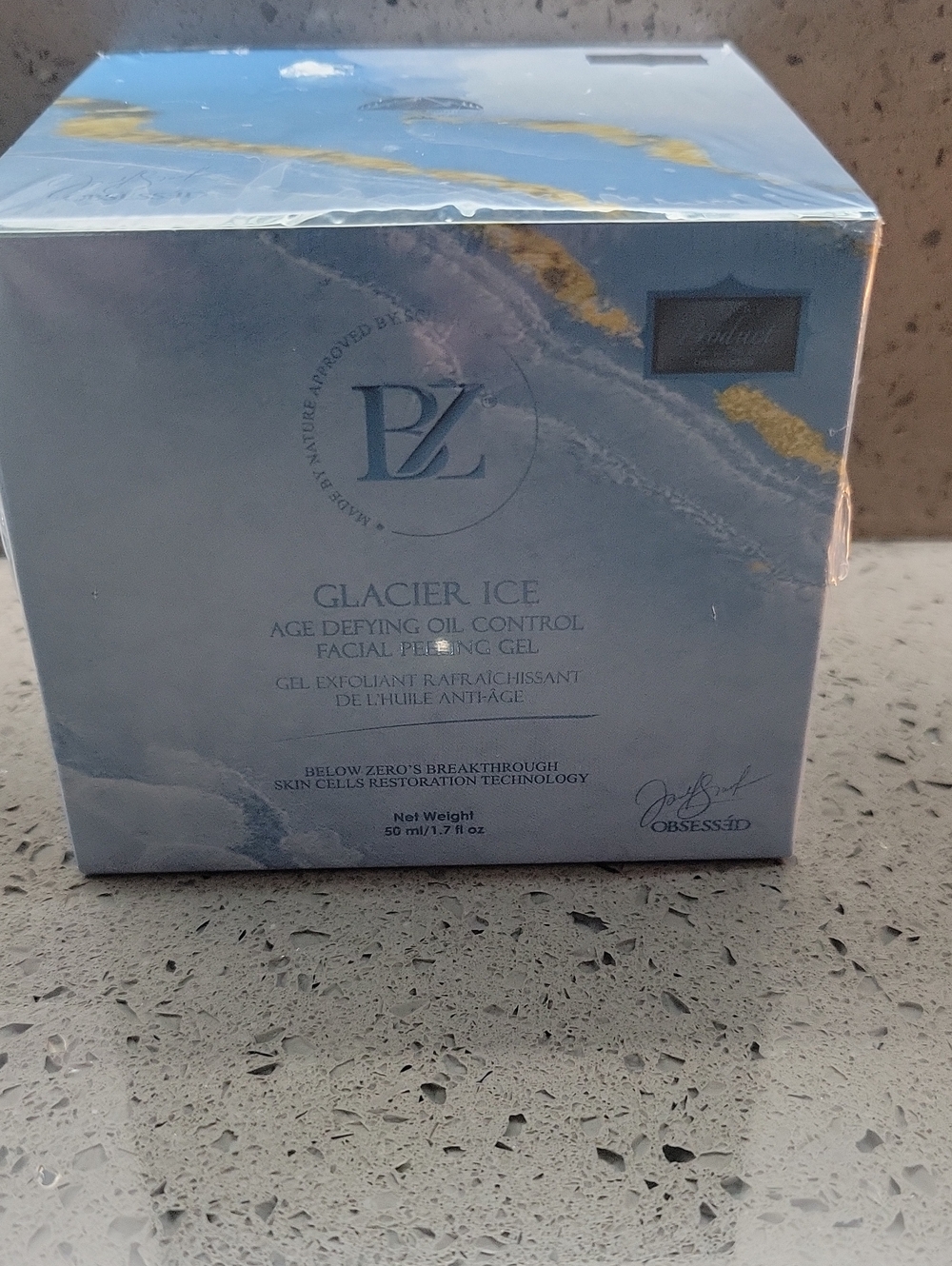Glacier Ice Age Defying Oil Control Facial Peeling Gel - Light Blue